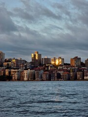 Fototapeta premium Sydney sea side at sunset