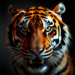 Obraz premium head of tiger