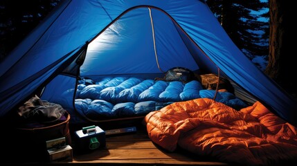 hiking sleeping bag camping
