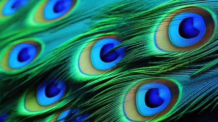 Obraz premium colors blue and green background