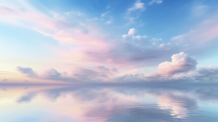 Obraz premium sky blue pastels