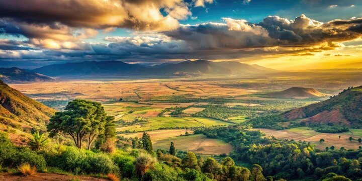 Tanzania's Mbeya Rift Valley: Vintage photos capture breathtaking scenic beauty.
