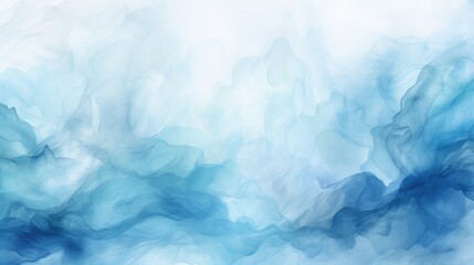 Obraz premium swirls blue water color background