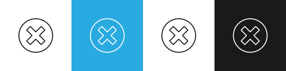 Obraz premium Prohibition sign. Caution Warning Sign. Warning and danger notification.