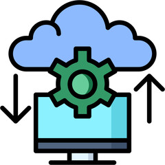 Cloud Computing Icon