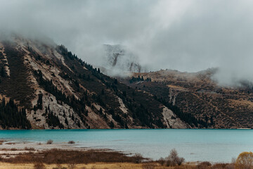 Kazakhstan, Nature, Big Almaty Lake, hiking