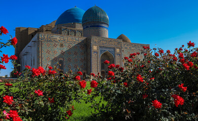 The Mausoleum of Khawaja Ahmed Yasawi is a mausoleum in the city of Turkestan, in southern...
