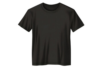 Naklejka premium black t shirt mockup