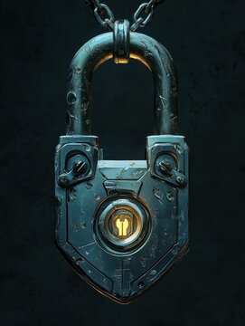 cyber security, padlock