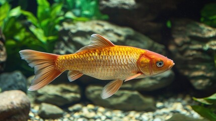 Fototapeta premium Goldfish in Aquarium