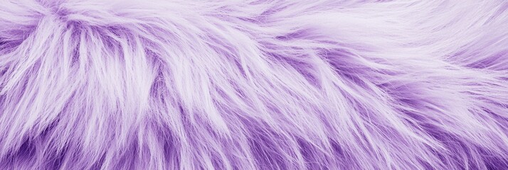 Soft Lavender Faux Fur Texture Luxurious Purple Fur Background