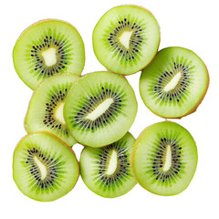 Fototapeta premium kiwi fruit slices