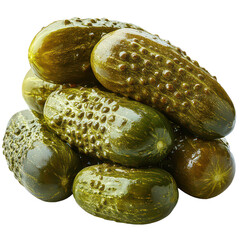 Pickles isolated on transparent background