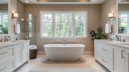 Contemporary Minimalist Bathroom