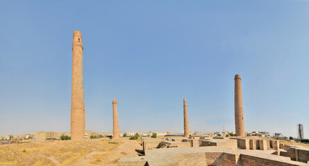 The Musalla complex  also known as the Musallah Complex or the Musalla of Gawhar Shah Islamic religious complex located in Herat, Afghanistan