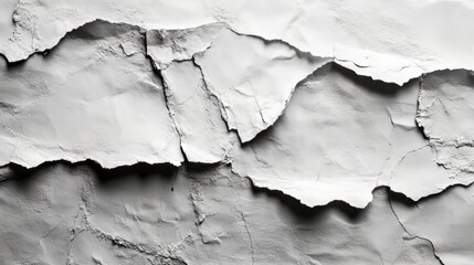 Textured White Stone Layers