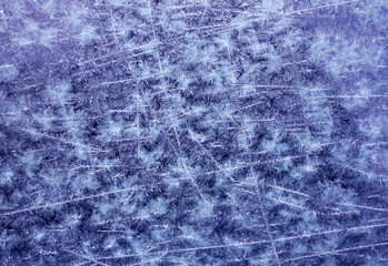 Ice frozen water