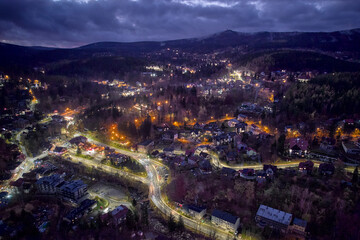 Fototapeta premium City at night