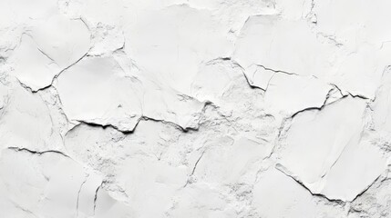 Fototapeta premium Cracked White Surface Texture Background