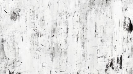 Fototapeta premium White surface with black scuffs and abrasions