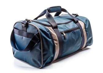 Naklejka premium a gym bag isolated on a white background