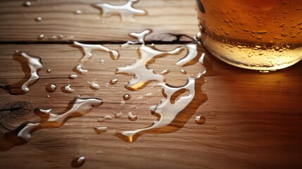 table beer stain