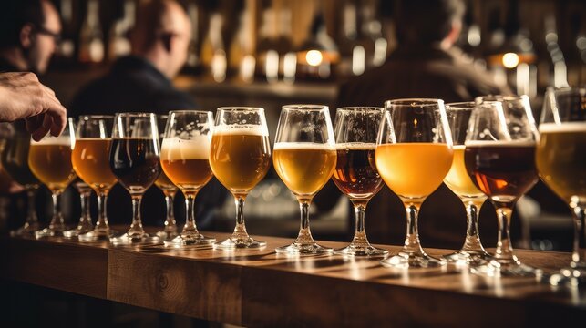 craft wine and beer tasting