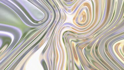 Original iridescent holographic gradient background. Psychedelic colourful glass pattern for your business and brand. Trippy moving water glossy texture. Trendy color palette. Modern artificial image.
