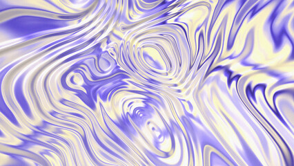 Original iridescent holographic gradient background. Psychedelic colourful glass pattern for your business and brand. Trippy moving water glossy texture. Trendy color palette. Modern artificial image.