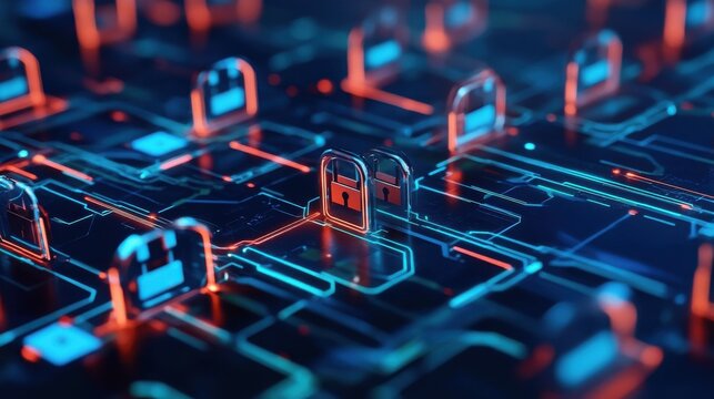 cyber security and private data business protection