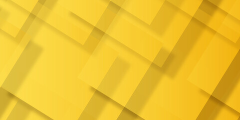 Abstract modern yellow pattern geometric luxury gradient line background random square shape design. 3d shadow effects, modern design template background. layered geometric triangle shapes.