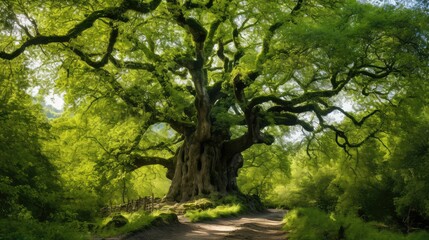 Fototapeta premium shelter big tree