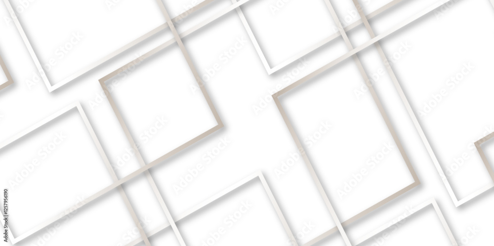 Poster abstract seamless random geometric colorful square lines pattern on a transparent background design.
