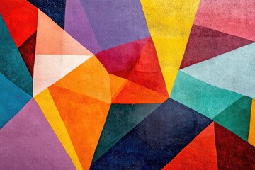 Multicolored Geometric Pattern
