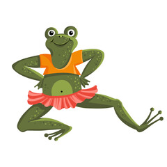 Children Cute Animal, Dancing Frog