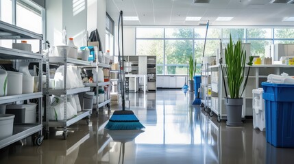 uniform office janitorial