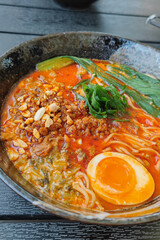 ramen, japanese food, tantanmen, noodles, japanese cuisine, asian food,