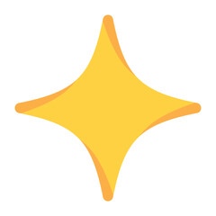 Star clip art, Star sparkle icon flat illustration vector, gold star clip art, stars clip art, clip art star