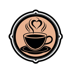 design logo icon illustration vector art drink coffee