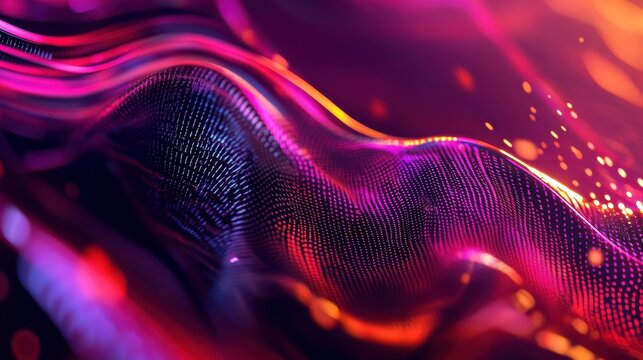 Abstract technology background. Digital computer code. Data transfer concepts in internet. Graphic concept for your design.