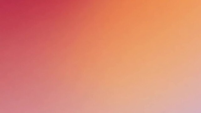 A seamless blend of colors transitions smoothly in a soft, blurred gradient, creating a visually soothing effect. Backgrounds, artistic visuals, mood-setting footage, and dynamic motion graphics.