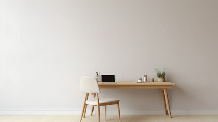 simple office minimalist