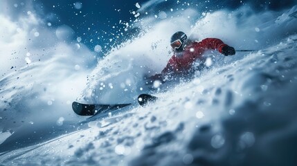 Naklejka premium Dynamic action shots capturing extreme sports and activities