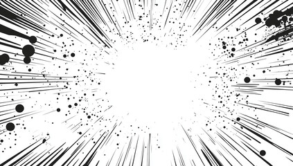 Flat design empty space for text, vector graphics, poster. White background.