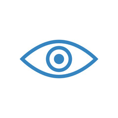 シンプルな目のアイコンセット	