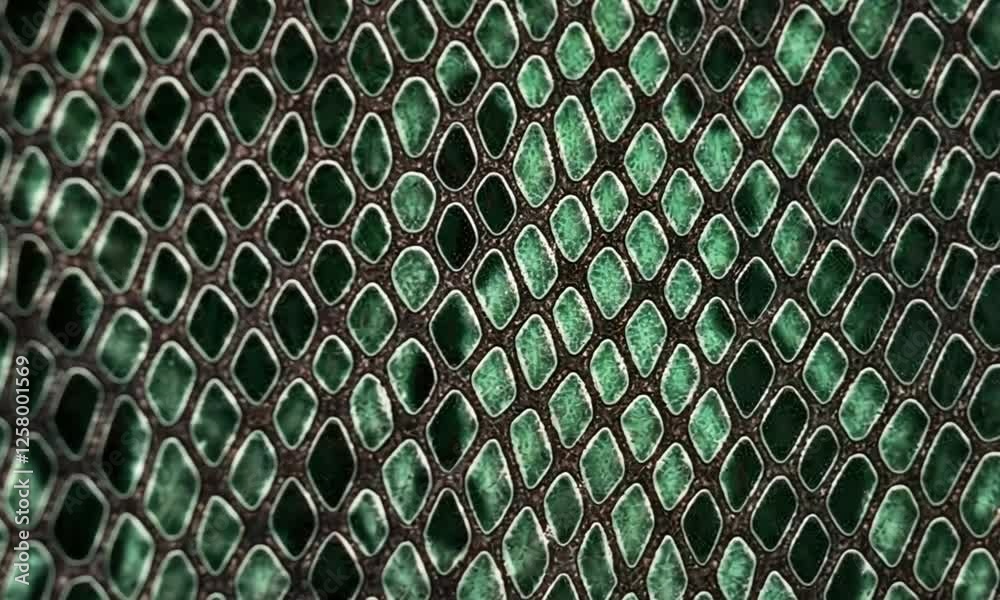Wall mural snake skin texture pattern, snake pattern video background. beautiful seamless pattern color gradien