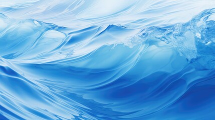 tranquility blue wavy background