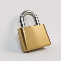 Fototapeta premium A high-quality illustration of a verified padlock representing cybersecurity protection