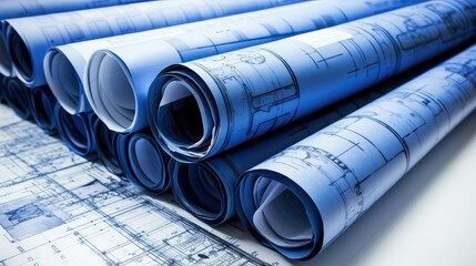 design blue prints background