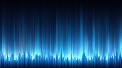 Stock market trends visualization digital graphics abstract blue background modern design data representation